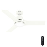 Hunter - 52882 - 44" Ceiling Fan - Aeronaut - Matte White