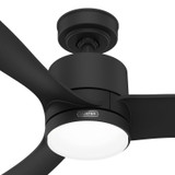 Hunter - 52875 - 60" Ceiling Fan - Bolsa - Matte Black