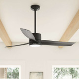 Hunter - 52875 - 60" Ceiling Fan - Bolsa - Matte Black