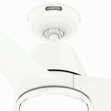 Hunter - 52820 - 60" Ceiling Fan - Aeronaut - Matte White