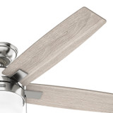 Hunter - 52505 - 52" Ceiling Fan - Anisten - Brushed Nickel