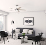 Hunter - 52505 - 52" Ceiling Fan - Anisten - Brushed Nickel
