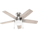 Hunter - 52495 - 44" Ceiling Fan - Anisten - Brushed Nickel
