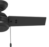 Hunter - 50320 - 36" Ceiling Fan - Cassius - Matte Black