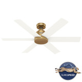 Hunter - 50063 - 52" Ceiling Fan - Kennicott - Luxe Gold