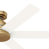 Hunter - 50063 - 52" Ceiling Fan - Kennicott - Luxe Gold
