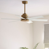 Hunter - 50063 - 52" Ceiling Fan - Kennicott - Luxe Gold