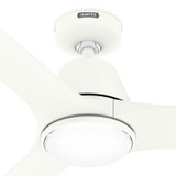 Hunter - 50048 - 52" Ceiling Fan - Aeronaut - Matte White