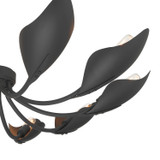Hunter - 48222 - Ten Light Chandelier - Juneway - Matte Black