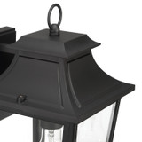 Hunter - 46080 - One Light Outdoor Wall Mount - Spring Cove - Matte Black