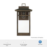 Hunter - 46073 - One Light Outdoor Wall Mount - Yancy House - Matte Bronze