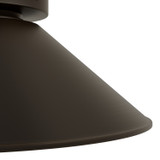Hunter - 46025 - One Light Outdoor Flush Mount - Skyflow - Matte Bronze