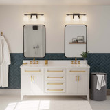 Hunter - 13186 - Three Light Bathroom Vanity - Harlowe - Matte Bronze