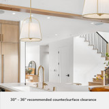 Hunter - 48244 - Three Light Pendant - Atmore - Alturas Gold