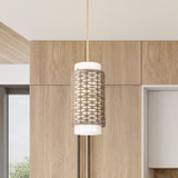 Hunter - 48207 - One Light Pendant - Laila - Luxe Gold