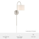 Hunter - 48178 - One Light Wall Sconce - Horizon - Brushed Nickel