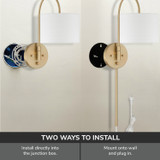 Hunter - 48177 - One Light Wall Sconce - Horizon - Alturas Gold
