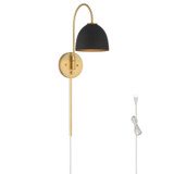 Hunter - 48175 - One Light Wall Sconce - Erling - Luxe Gold