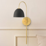Hunter - 48175 - One Light Wall Sconce - Erling - Luxe Gold