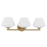 Hunter - 48110 - Three Light Vanity - Celestial Valley - Alturas Gold