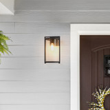 Hunter - 46067 - One Light Outdoor Wall Mount - Astwood - Matte Black
