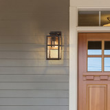 Hunter - 46041 - One Light Outdoor Wall Mount - Aspenbrook - Matte Bronze