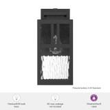 Hunter - 46040 - One Light Outdoor Wall Mount - Aspenbrook - Matte Black