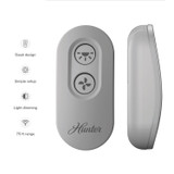 Hunter - 99772 - On-Off Handheld Remote with Receiver - Dove Grey
