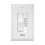 Hunter - 99754 - Slider Wall Controller - Matte White