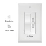 Hunter - 99754 - Slider Wall Controller - Matte White