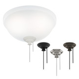Hunter - 99064 - LED Ceiling Fan Bowl - White