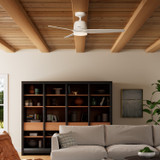 Hunter - 53547 - 52" Ceiling Fan - Malden - Matte White
