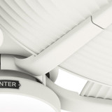 Hunter - 52999 - 52" Ceiling Fan - Tropic View - Matte White