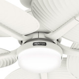 Hunter - 52999 - 52" Ceiling Fan - Tropic View - Matte White
