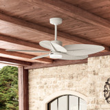 Hunter - 52999 - 52" Ceiling Fan - Tropic View - Matte White