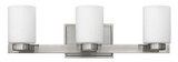 Hinkley - 5053BN - Three Light Bath - Miley - Brushed Nickel