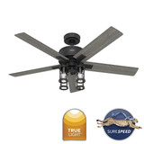 Hunter - 52994 - 52" Ceiling Fan - Astwood II - Matte Black