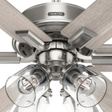 Hunter - 52901 - 52" Ceiling Fan - Fonthill - Brushed Nickel