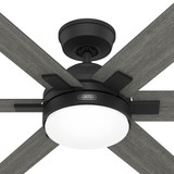 Hunter - 52783 - 52" Ceiling Fan - Georgetown - Matte Black