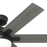 Hunter - 52783 - 52" Ceiling Fan - Georgetown - Matte Black