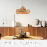 Hunter - 49028 - One Light Pendant - Cambria - Matte Black