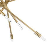 Hunter - 48180 - Eight Light Chandelier - Vicontessa - Alturas Gold