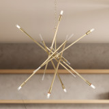 Hunter - 48180 - Eight Light Chandelier - Vicontessa - Alturas Gold