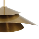 Hunter - 48154 - One Light Pendant - Hiro - Alturas Gold