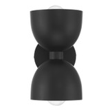 Hunter - 48130 - Two Light Wall Sconce - Erling - Matte Black