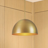 Hunter - 48127 - One Light Pendant - Erling - Luxe Gold