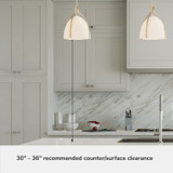 Hunter - 48118 - One Light Pendant - Arcelia - Alturas Gold