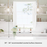 Hunter - 48062 - One Light Pendant - Maple Park - Alturas Gold