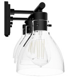Hunter - 48053 - Three Light Bathroom Vanity - Van Nuys - Matte Black