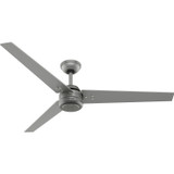 Hunter - 52981 - 60" Ceiling Fan - Cassius - Matte Silver
